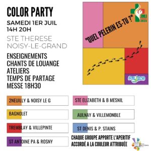 Color Party - Halte JMJ 2023