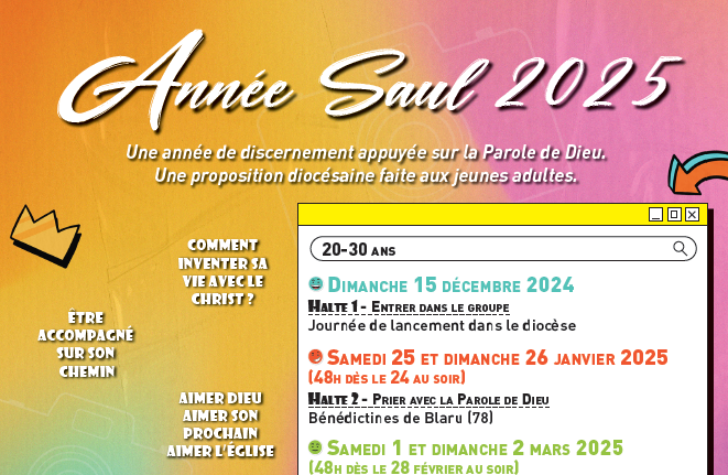 L'année Saul 2025, destinée aux 20-30 ans