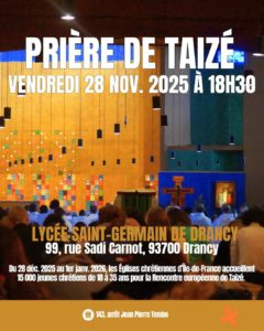 Prière de Taizé à Drancy
