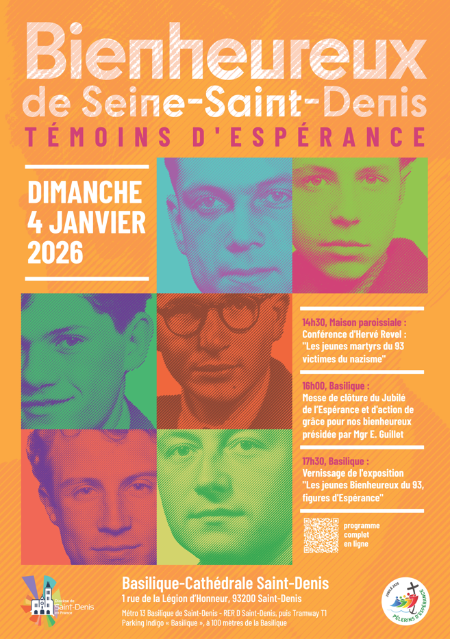 Célébration de clôture du Jubilé de l’Espérance “En mémoire des béatifiés de Seine-Saint-Denis”
