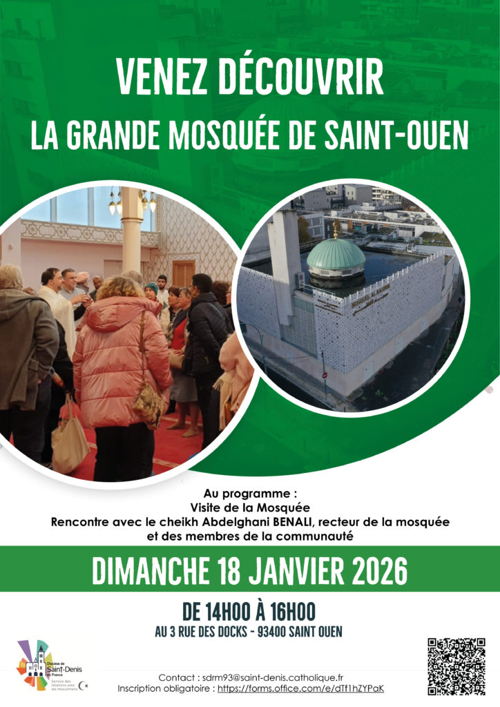 Venez découvrir la grand mosquée de Saint-Ouen
