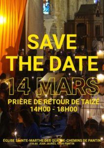 Prière de retour de Taizé
