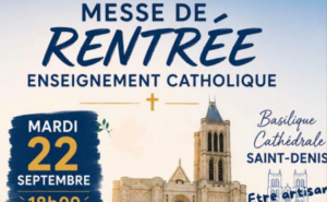 Messe de rentrée de l'enseignement catholique
