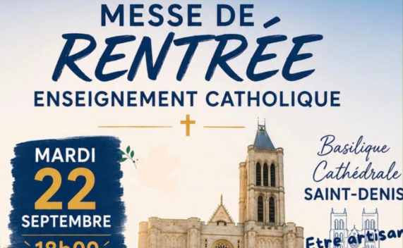 Messe de rentrée de l'enseignement catholique